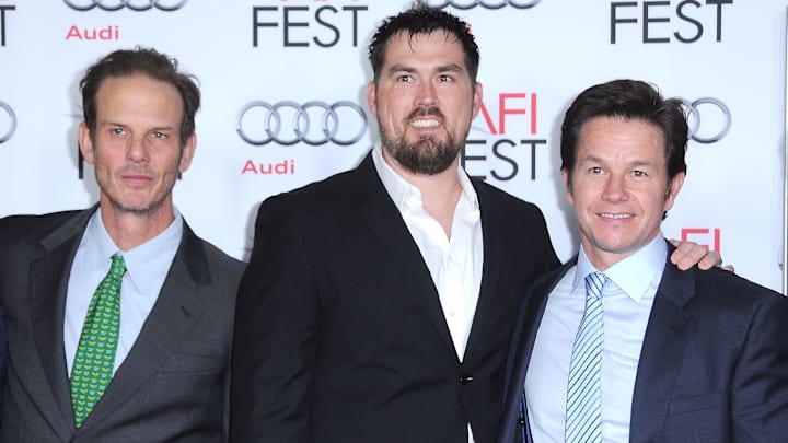 Peter Berg, Marcus Luttrell, Mark Wahlberg