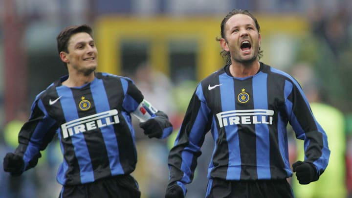 Javier Zanetti e Sinisa Mihajlovic