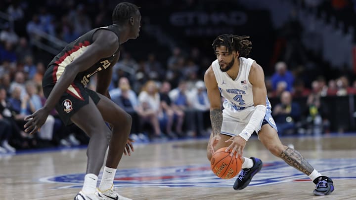 RJ Davis had 18 points and three assists in the quarterfinal win over Florida State