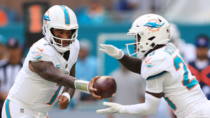 Tua Tagovailoa, Jaylen Wright, Miami Dolphins