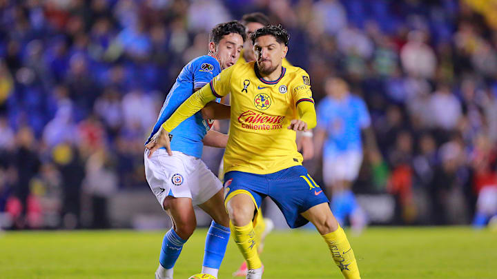 Las posibles alineaciones titulares de América y Cruz Azul para la vuelta de las semifinales