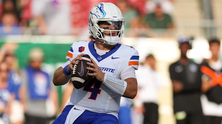 Boise State Broncos quarterback Maddux Madsen.