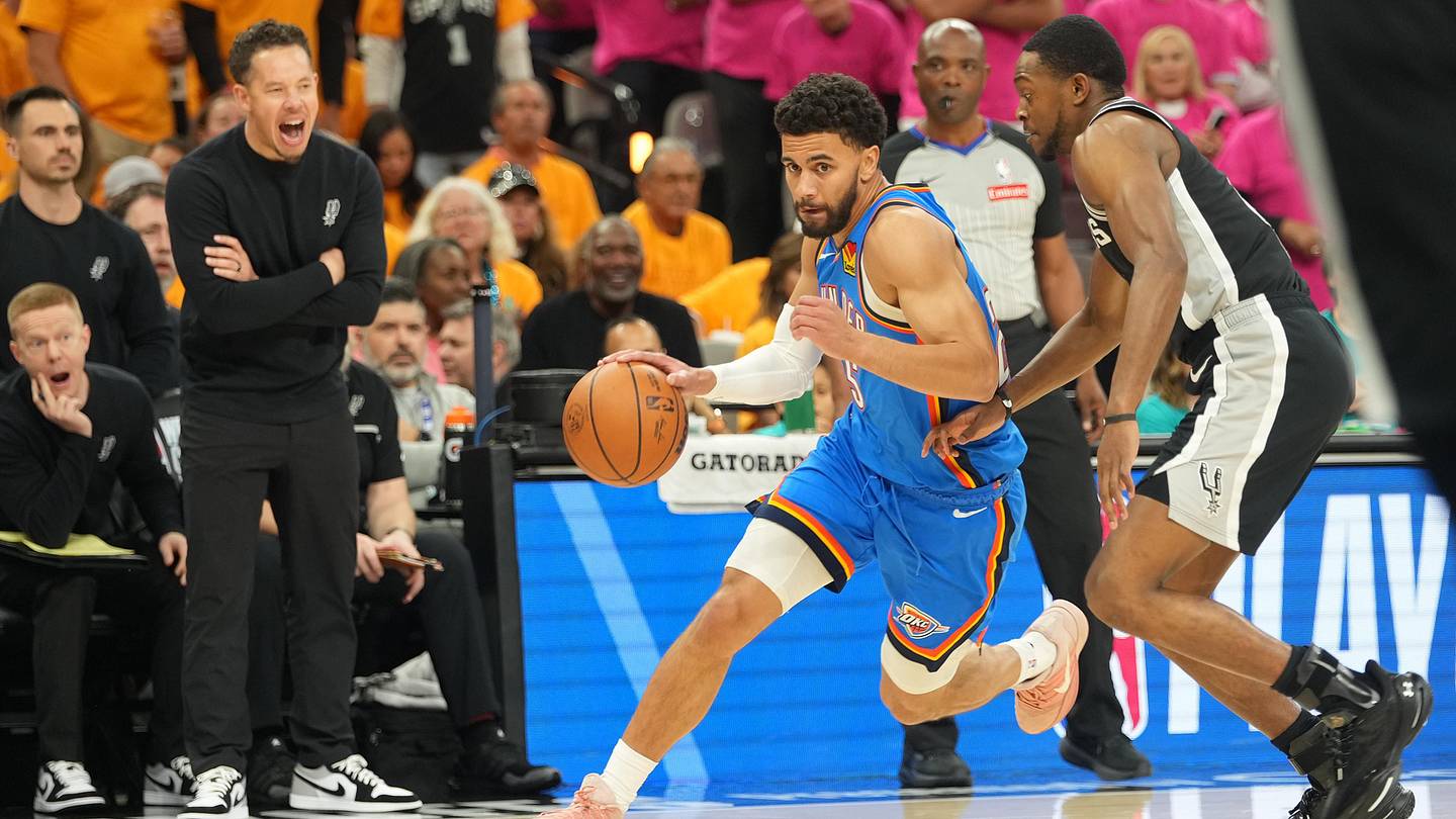 OKC Thunder Down Ajay Mitchell vs. Spurs in Game 4