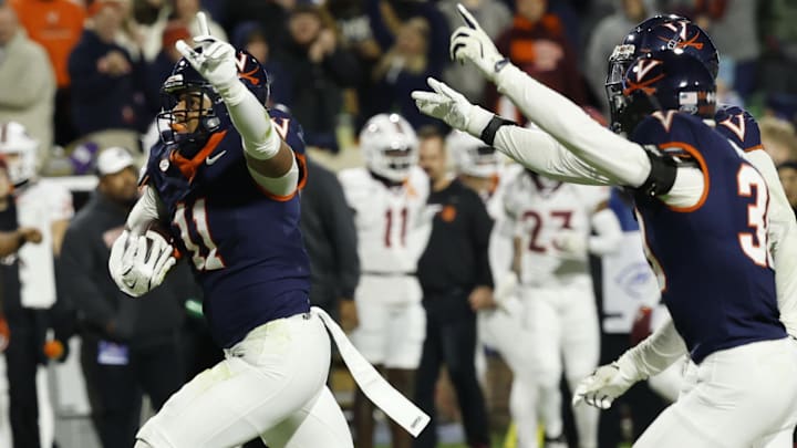 Virginia Cavaliers linebacker Maddox Marcellus Virginia Cavaliers linebacker Maddox Marcellus