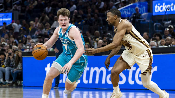 Charlotte Hornets guard Kon Knueppel is a solid prop target on Saturday.