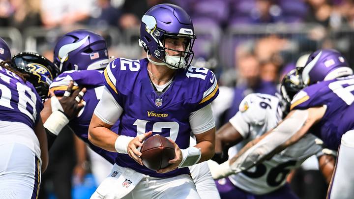 Max Brosmer's future with the Vikings could hinge on what happens Friday night. Max Brosmer's future with the Vikings could hinge on what happens Friday night.