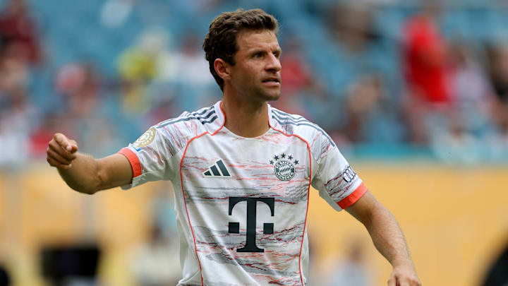 Thomas Müller im Bayern-Trikot. In der kommenden Saison könnte  er in Vancouver auflaufen