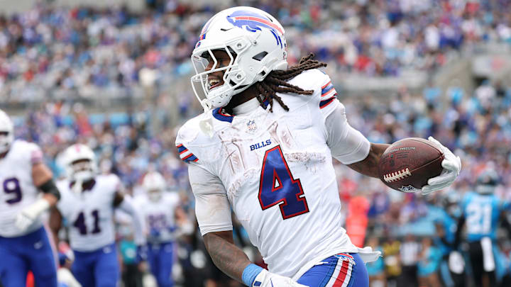 Buffalo Bills running back James Cook