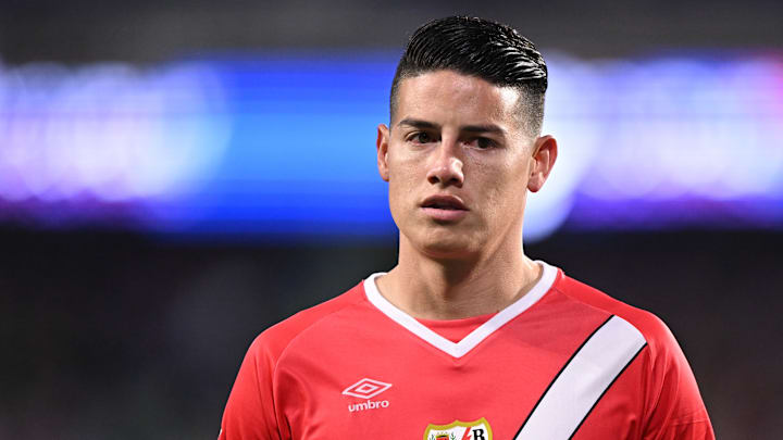 James Rodríguez encerra passagem pelo Rayo Vallecano