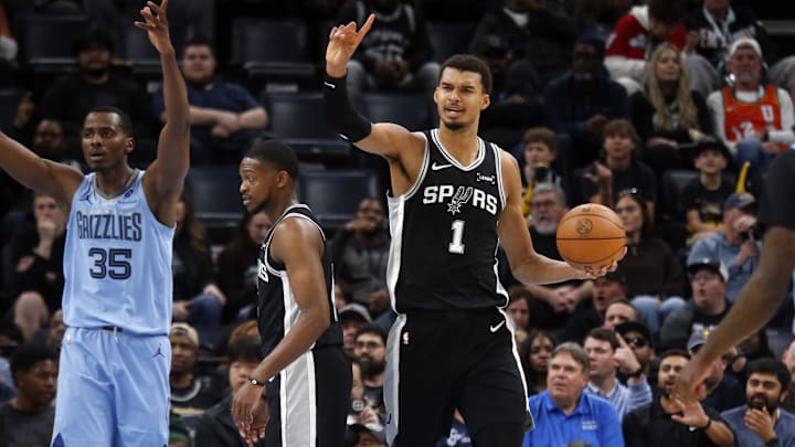 San Antonio Spurs forward Victor Wembanyama is a solid prop target on Wednesday.