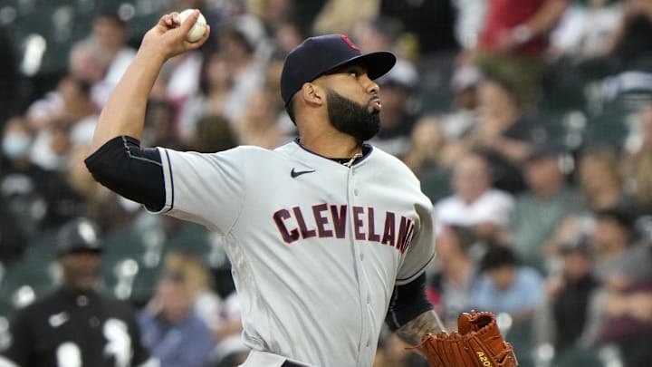 Cleveland Indians starting pitcher J.C. Mejia.