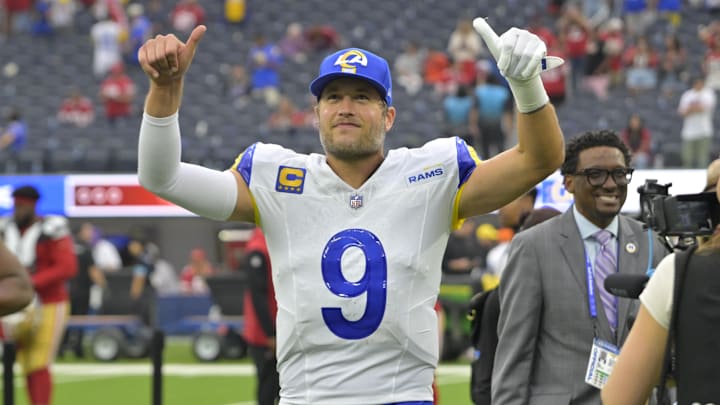 Matthew Stafford has led the Rams to some big wins, which cost the sportsbooks money. 