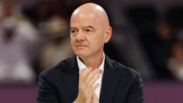 G. Infantino, président de la FIFA G. Infantino, président de la FIFA