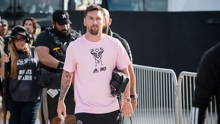 Hace varios juegos que Lionel Messi no forma parte del equipo titular del Inter Miami, debido a una molestia muscular 