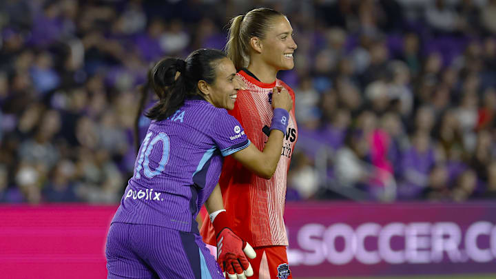 Marta and the Pride swept the NWSL Shield and Championship last season.