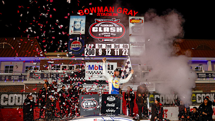 Chase Elliott, Hendrick Motorsports, Cook Out Clash at Bowman Gray Stadium, NASCAR