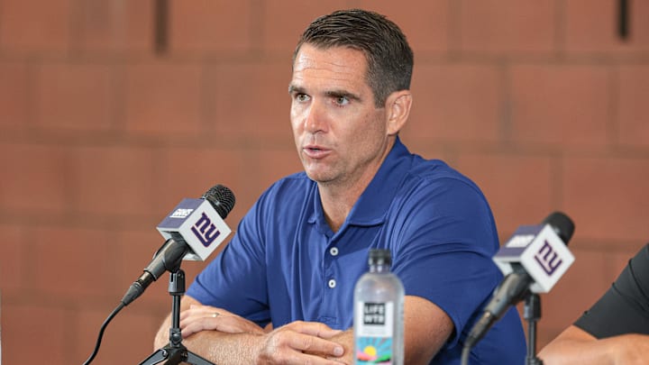 New York Giants general manager Joe Schoen New York Giants general manager Joe Schoen