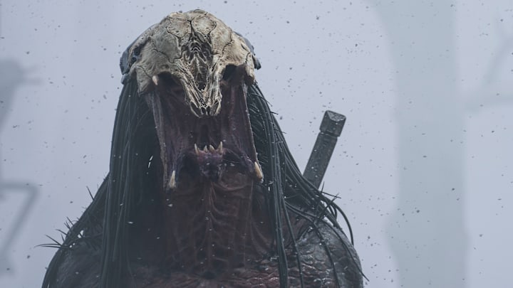 Dane DiLiegro as the Predator in 20th Century Studios' PREY, exclusively on Hulu. 