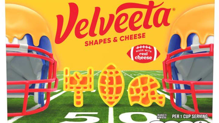 Velveeta Launches Football Shapes Mac & Cheese