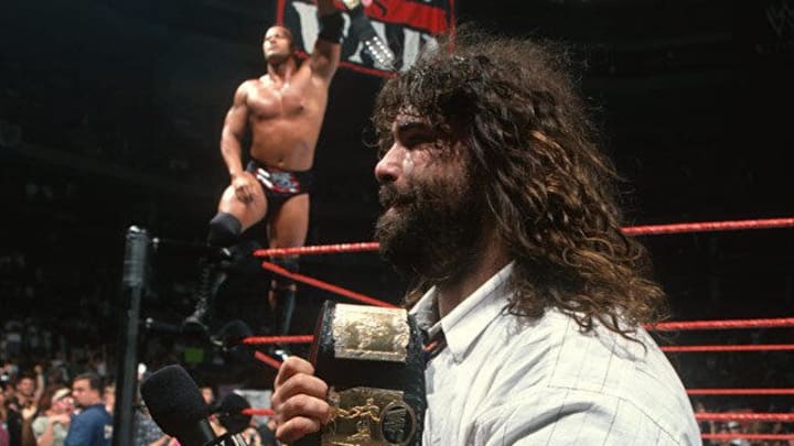 Rock n' Sock Connection last held the WWF Tag Team Championships 25 years ago