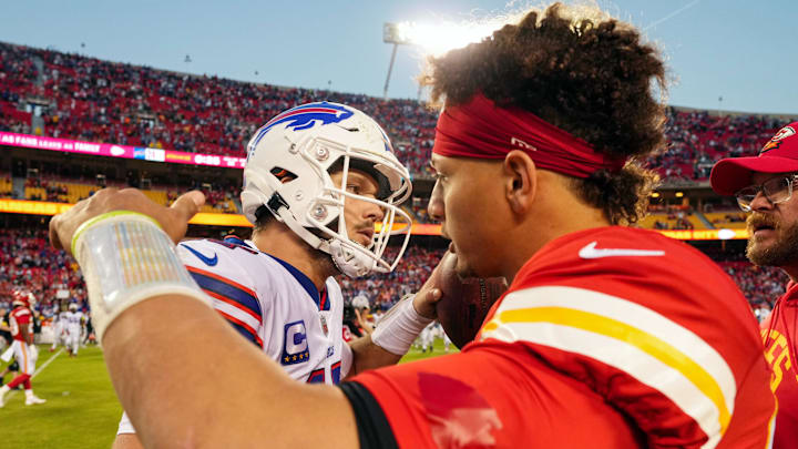 Allen and Mahomes will face off for the ninth time in their careers on Sunday.