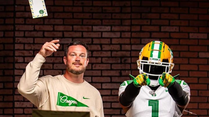 5-star cornerback Na'eem Offord and Oregon coach Dan Lanning