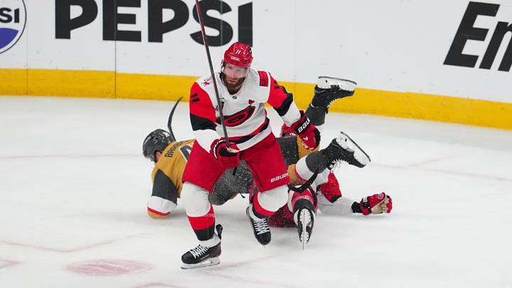 Jordan Staal and the Hurricanes are slight road favorites in Game 6. Jordan Staal and the Hurricanes are slight road favorites in Game 6.
