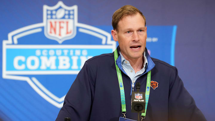 Chicago Bears head coach Ben Johnson