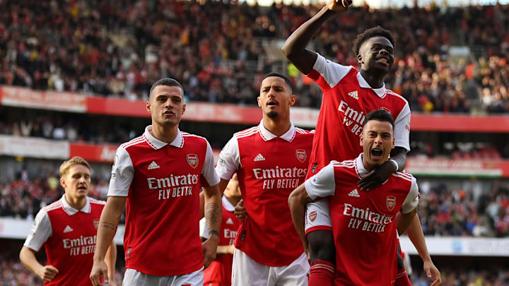 Os Gunners chegaram a quinta vitória seguida na temporada Os Gunners chegaram a quinta vitória seguida na temporada