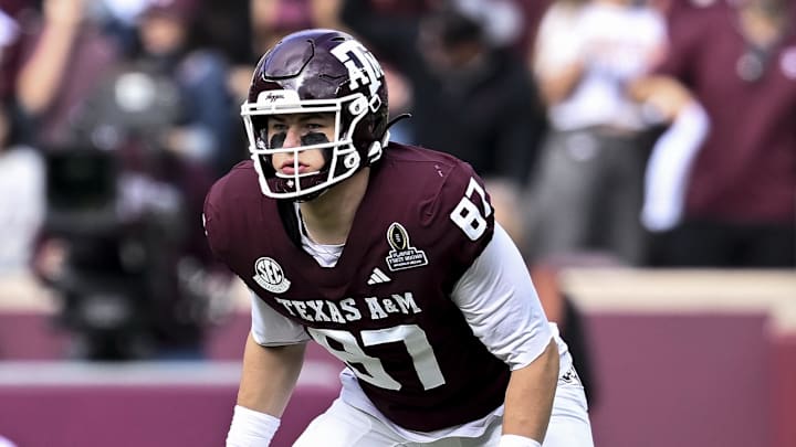 Texas A&M tight end Nate Boerkircher
