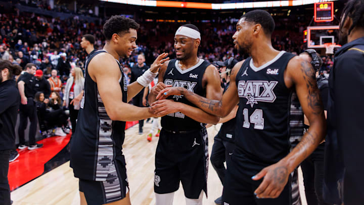 Keldon Johnson, Malaki Branham, Blake Wesley Keldon Johnson, Malaki Branham, Blake Wesley