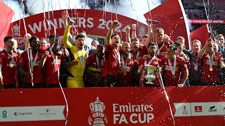 Manchester United are the reigning FA Cup champions