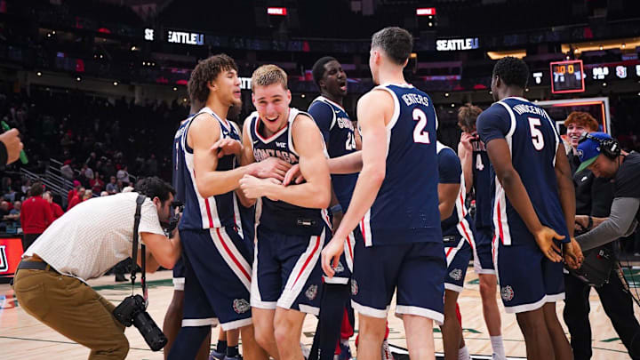 Gonzaga men's basketball team.