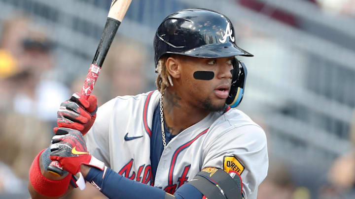 Acuña Jr. is down in his home country raking at the plate Acuña Jr. is down in his home country raking at the plate