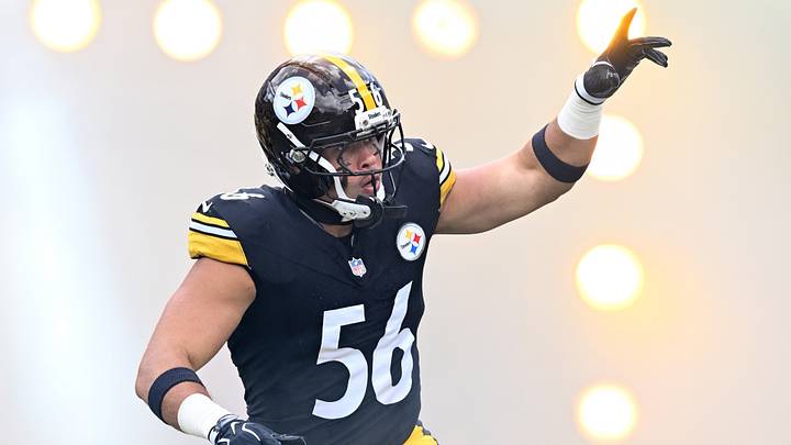 Sep 13, 2026; Pittsburgh, Pennsylvania, USA; Pittsburgh Steelers linebacker Alex Highsmith (56) takes the field to play the Atlanta Falcons at Acrisure Stadium. Mandatory Credit: Barry Reeger-Imagn Images