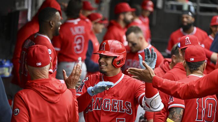 Los Angeles Angels second baseman Vaughn Grissom.