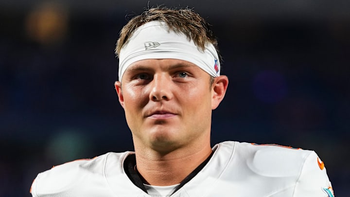 Former New York Jets quarterback Zach Wilson
