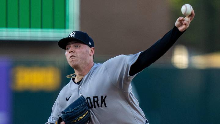 May 30, 2026; West Sacramento, California, USA; New York Yankees starting pitcher Ryan Weathers (40) delivers a pitch against the Athletics during the first inning at Sutter Health Park. Mandatory Credit: Neville E. Guard-Imagn Images May 30, 2026; West Sacramento, California, USA; New York Yankees starting pitcher Ryan Weathers (40) delivers a pitch against the Athletics during the first inning at Sutter Health Park. Mandatory Credit: Neville E. Guard-Imagn Images