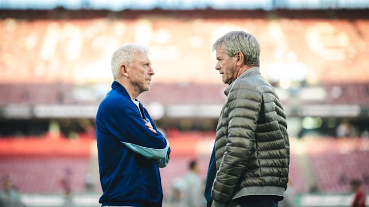 Armin Reutershahn im Gespräch mit Friedhelm Funkel