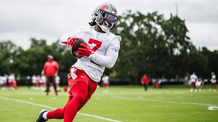 Buccaneers running back Bucky Irving (courtesy of Bucky Irving's Instagram)