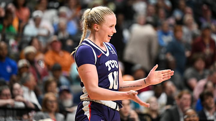 After a tough season at LSU, Van Lith said she arrived at TCU a different person than how she’s leaving. 