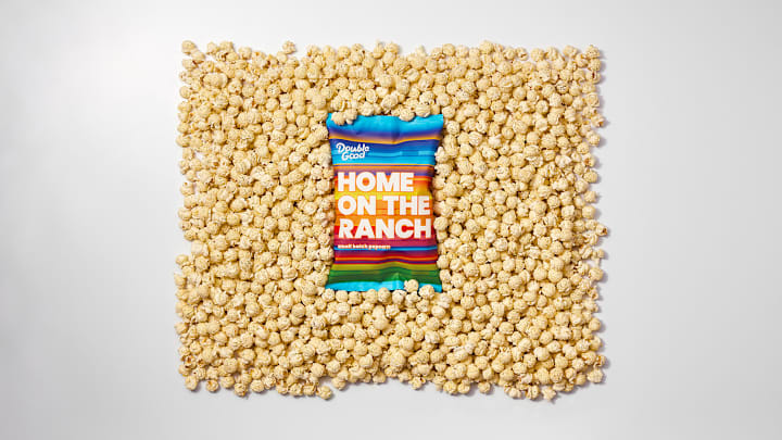 Double Good Popcorn Debuts a NEW Flavor Ahead of National Popcorn Lovers Day (March 14.) Image Credit to Double Good Popcorn. 