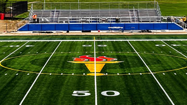 The wait is nearly over for the John F. Kennedy football team, and its fans, as it will play its first home game in six years with the opening of its new football stadium, part of a new $6 million athletic facility. The wait is nearly over for the John F. Kennedy football team, and its fans, as it will play its first home game in six years with the opening of its new football stadium, part of a new $6 million athletic facility.