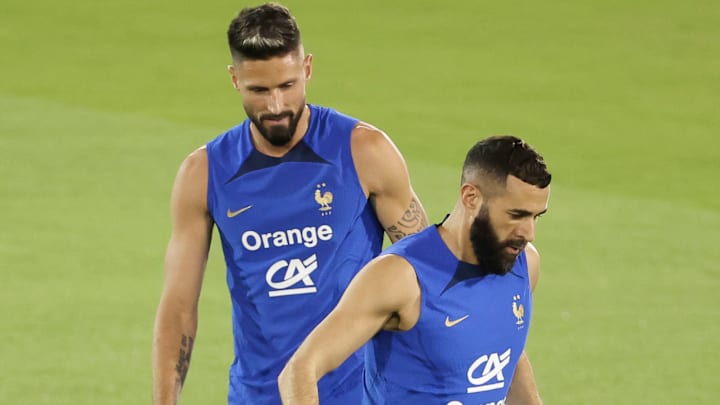 Giroud se confie sur le forfait de Benzema pendant la Coupe du Monde