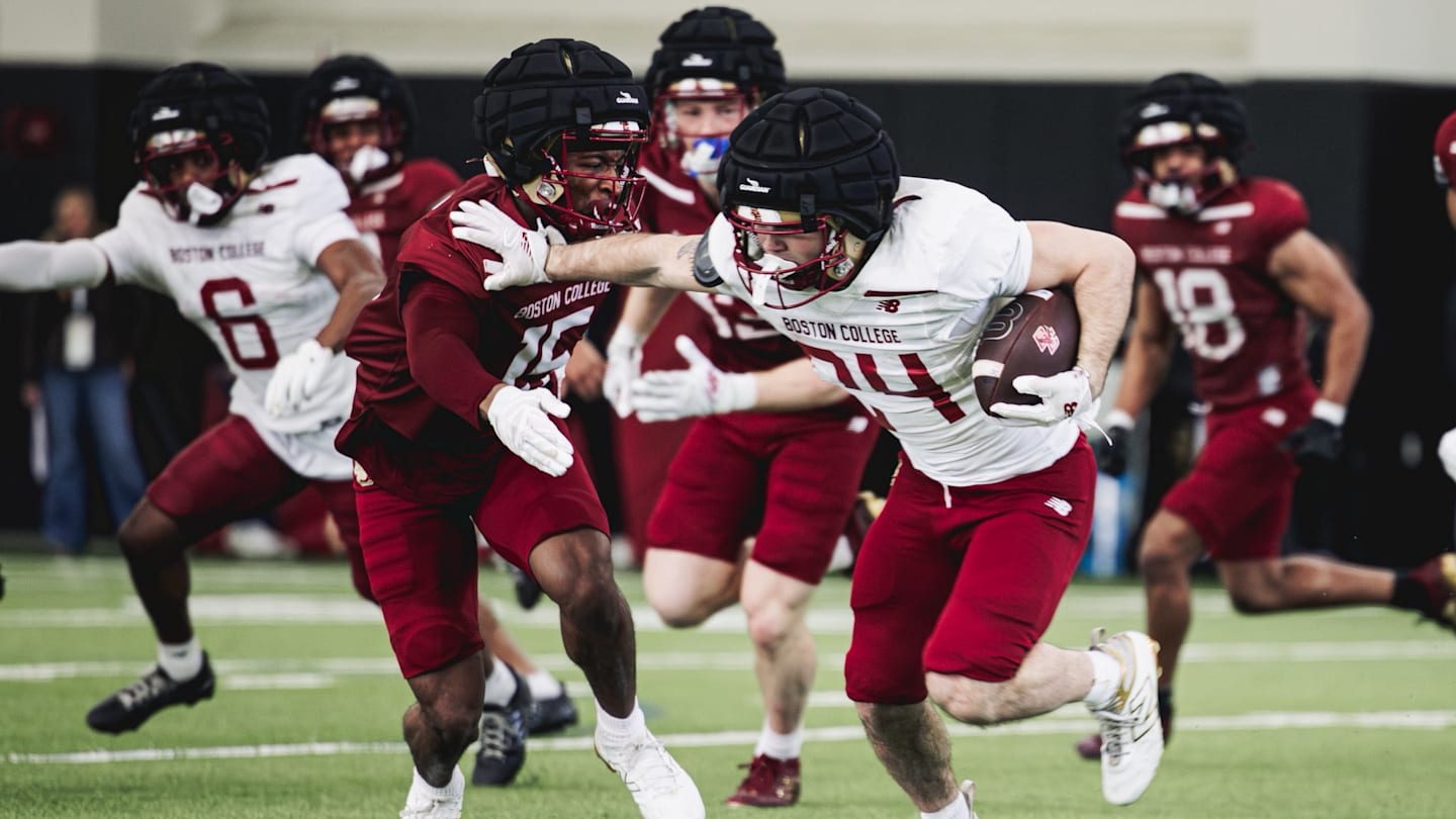 Boston College Football Spring Practice Notebook: Day 7