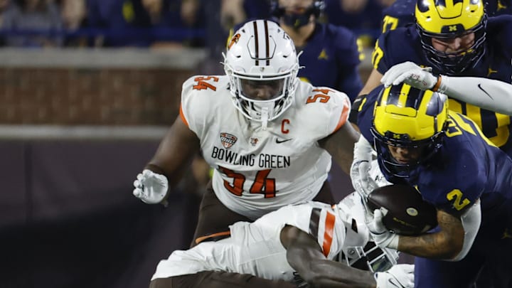 Bowling Green Falcons DT Anthony Hawkins.