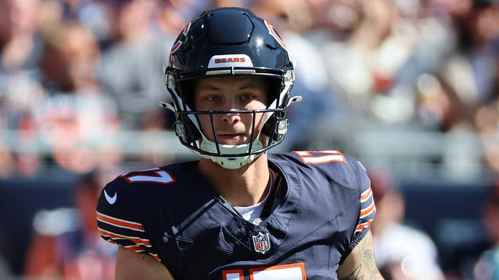Chicago Bears quarterback Tyson Bagent 