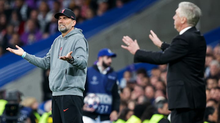 Klopp enfrentou o Real Madrid nos tempos de Liverpool