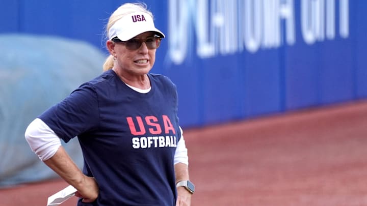 Team USA softball coach Patty Gasso