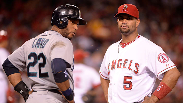 Seattle y Los Angelinos les dieron contratos similares a Robinson Canó y Albert Pujols